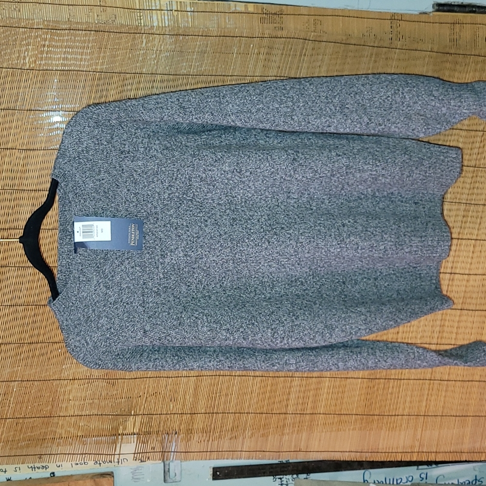 Men's Medium Pendleton Crew 100% Washable Shetland Wool Sweater